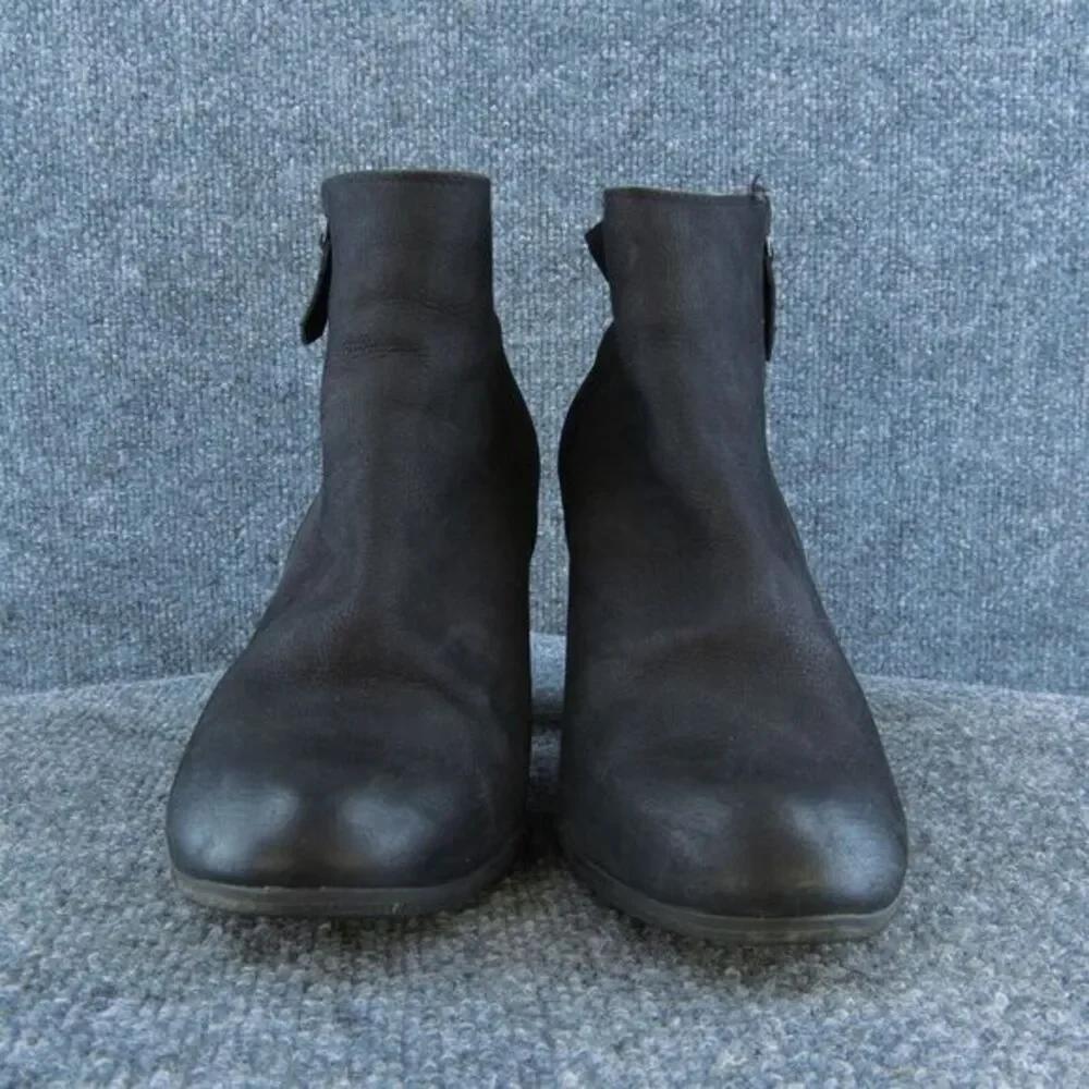 BP. ‎ Women Ankle Boots Black Leather Zip Size 10 Medium
